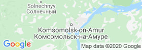 Komsomolsk On Amur map